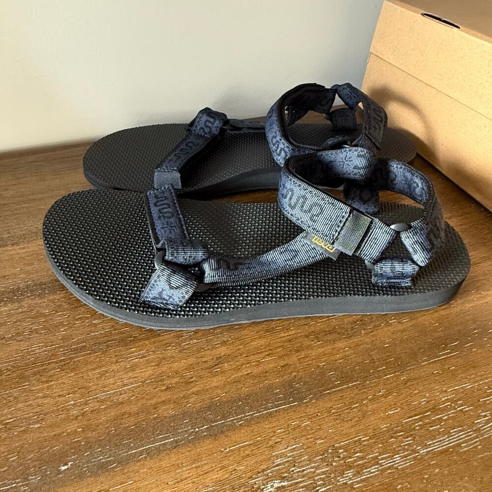Teva‎ Men’s Original Universal Bandana Total Eclipse Slingback Sandals- Size 13M